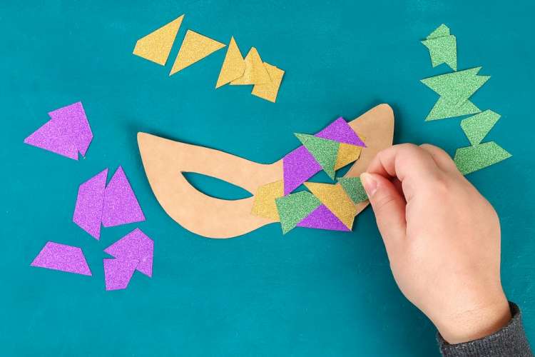 Creare una maschera di carta