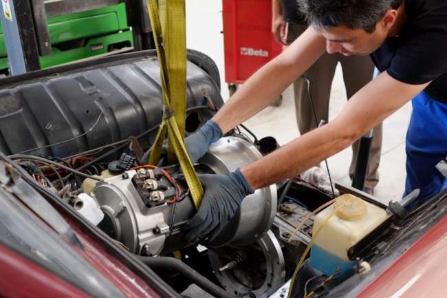 Inserimento Motore Elettrico