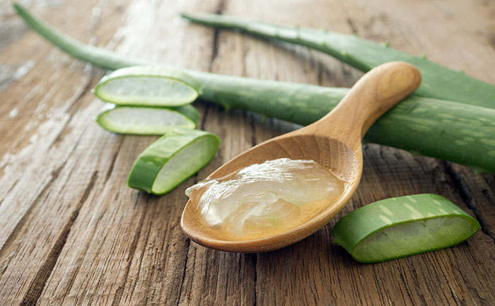 Trattamento con Aloe Vera